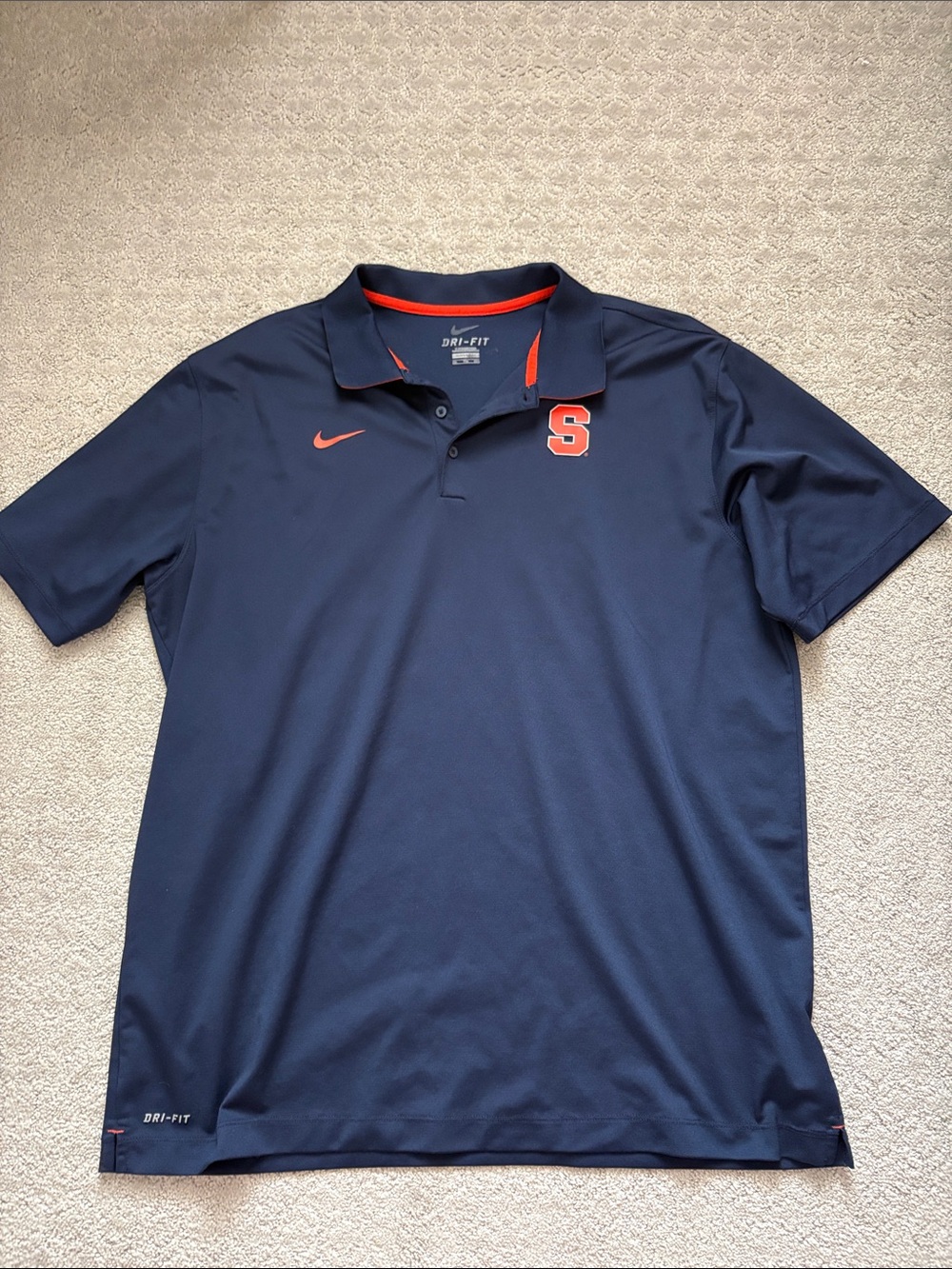 Nike Men’s Navy Syracuse Polo